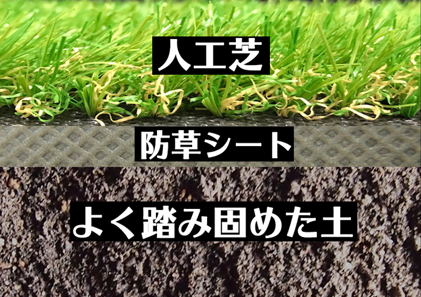 人工芝の下地は何が正解 下地の作り方を解説 人工芝専門店