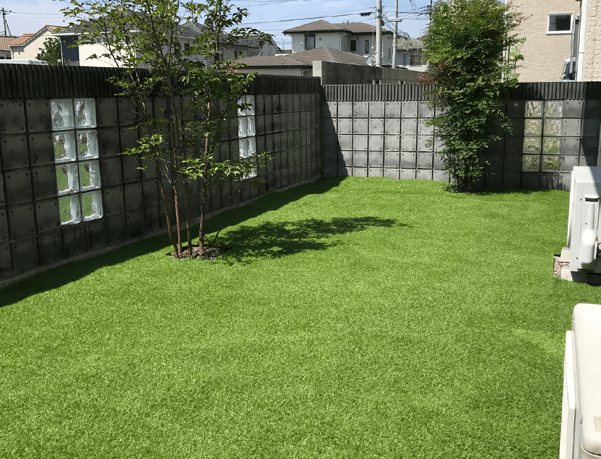 B.S様 お庭 | 人工芝専門店 ふわふわターフ