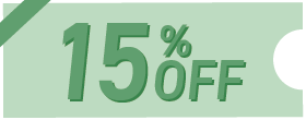 15%OFFクーポン