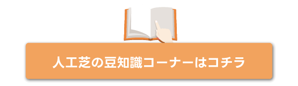 人工芝の豆知識をご紹介 