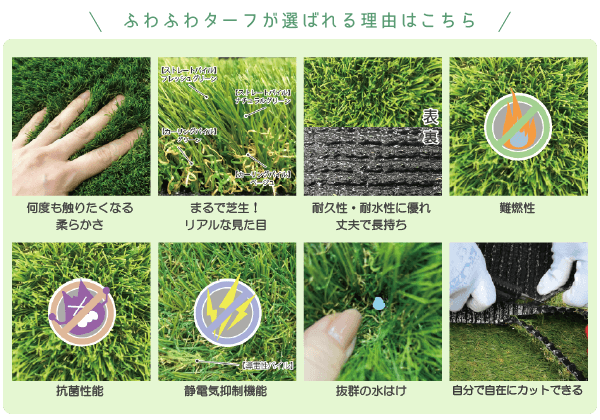 ふわふわたーふが選ばれる理由はこちら