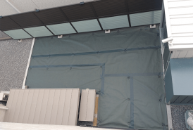人工芝DIY　施工前2
