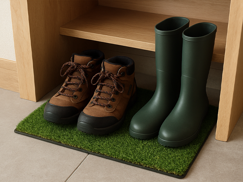 玄関やシューズクロークの靴マット