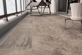 ベランダ人工芝施工前