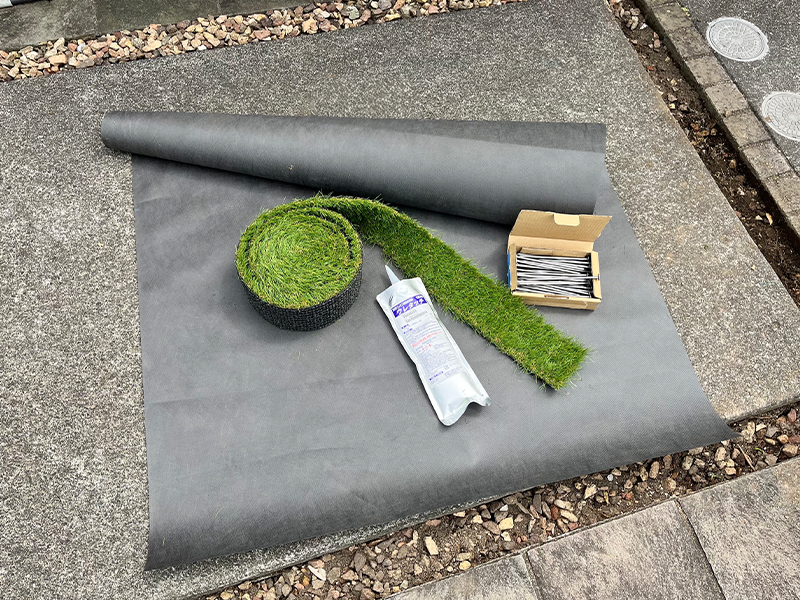 施工に必要な材料は4つ