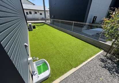 アンパンマン様　お庭
