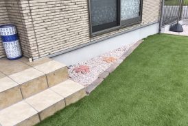 人工芝施工ドッグラン
